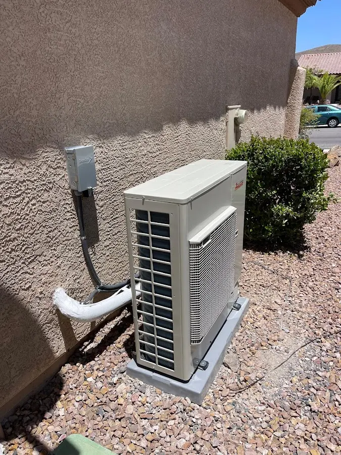 Residential air conditioning condenser unit in Brevard